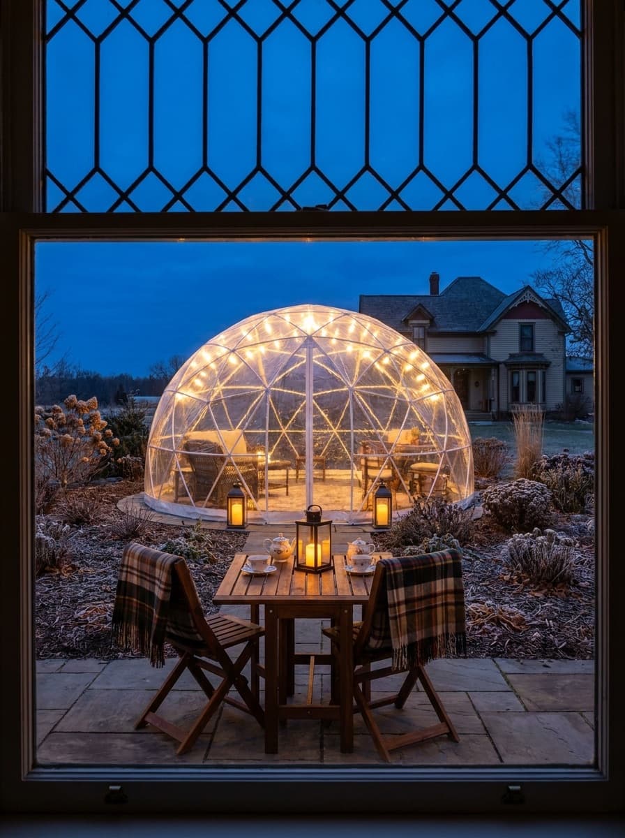 The Garden Domes, concept rendering