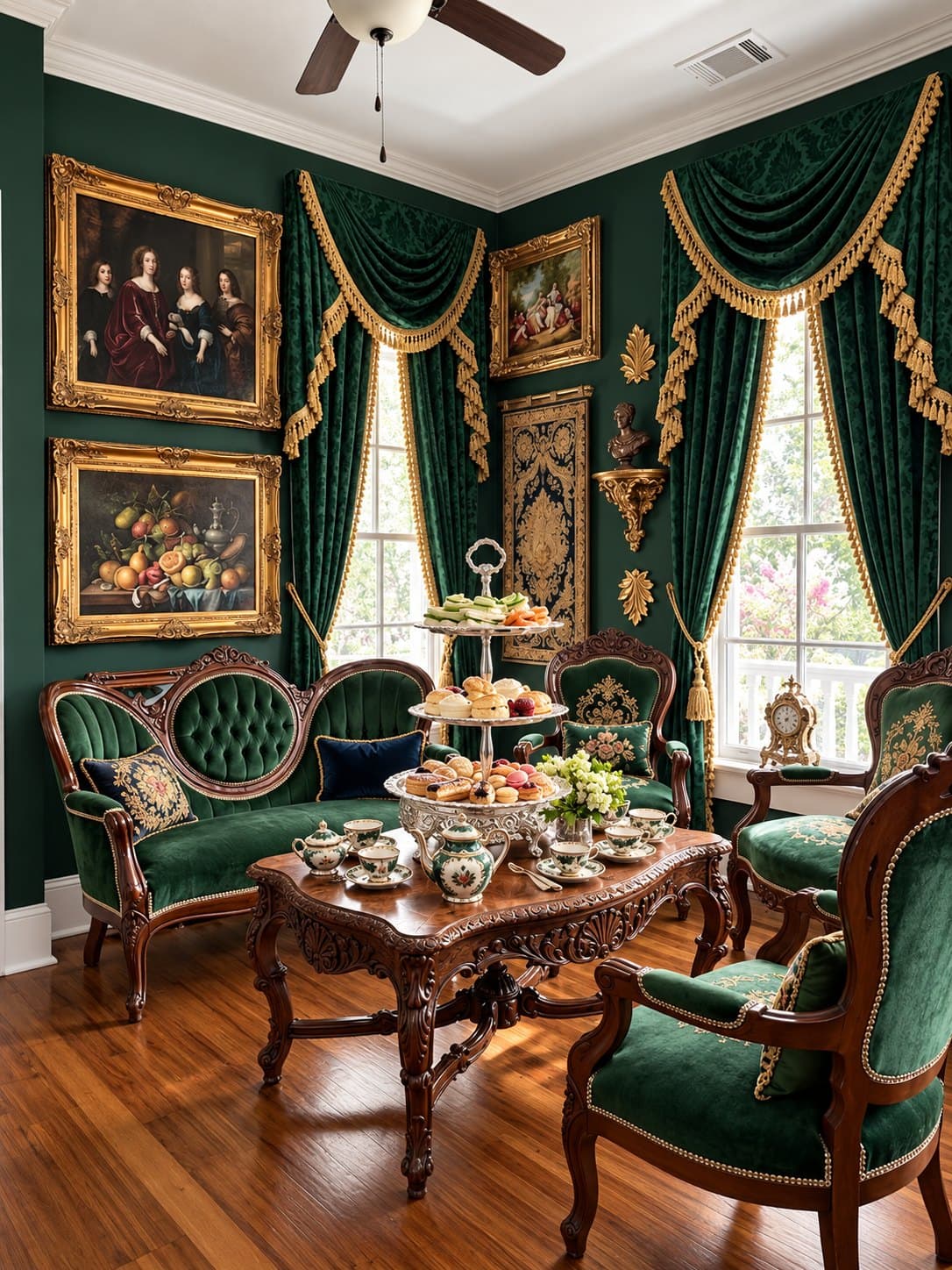 The Baroque Room, concept rendering