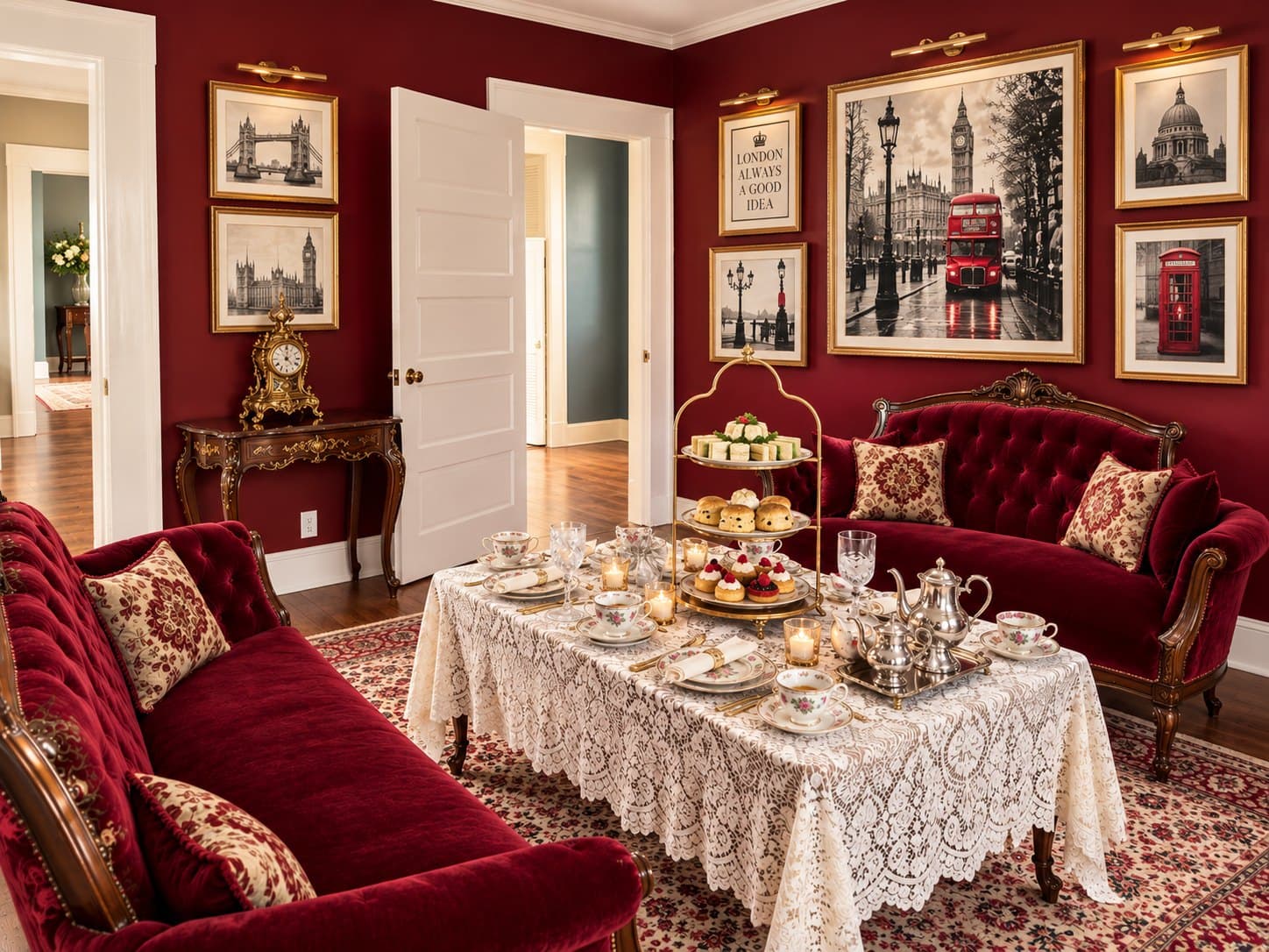 The London Room, concept rendering